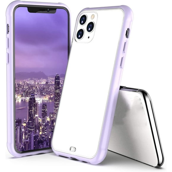 IBAOLEA Case Compatible with iPhone 11 Case, Translucent Matte case with Soft Edges, Lightweight Purple