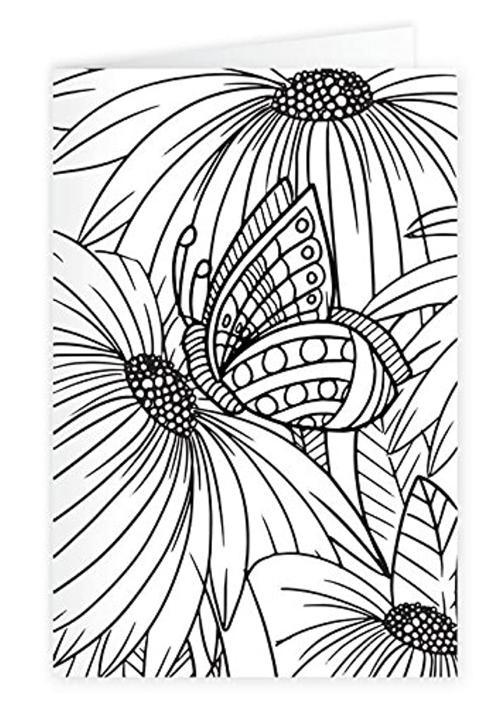 Spectrum Noir Colorista ~ Card Making Kit ~ 6 6x4" cards ~ Butterfly Garden 