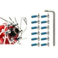 thumbnail image 4 of 12 piezas tornillos de disco de bicicleta estándar M5 T25 bicicleta de carretera de montaña pernos de eje de Rotor trasero accesorios de ferretería Macarena Tornillo de disco de freno de bicicleta, 4 of 8