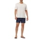 thumbnail image 2 of Pantalones cortos de verano INSPIRE CHIC para el Día del Padre, pantalones de playa con forro de malla, cintura con cordón, azul marino, 2 of 7
