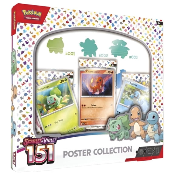 Cartas Coleccionables Pokémon TCG Scarlet & Violet 151 Collection Poster Collection En Inglés 1 Pieza