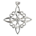 thumbnail image 2 of JOYARIS Dije Nudo De Bruja Celta Zirconia Centro Plata Ley 925 DM-0001161, 2 of 3
