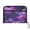 Purple and Black Tie-dye texture, variant on Accordion File Organizer with Zip Closure 13 Pockets Expanding File Folder Letter A4 Paper Document Organizer for Home Office Tie-dye Dandelions Pattern