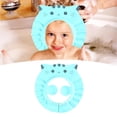thumbnail image 3 of Sombrero de cabello de bebé Yotijar sombrero de Champú suaves Protección de ojos EVA azul, 3 of 9