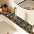 thumbnail image 2 of Yayeee Faucet Mat for Kitchen Sink 30" Diatomite Long Splash Guard Pad, Golden Elegance, 2 of 7