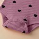 thumbnail image 5 of Conjuntos de blusas y camisas de cuello redondo y manga larga para bebés y niñas pequeñas, con estampado de corazones, volantes, pantalones, diadema, ropa, traje para niña, 5 of 7