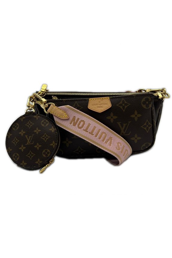 Pre-Owned LOUIS VUITTON Louis Vuitton Monogram Multi Pochette Accessoires Rose Clair M44840...
