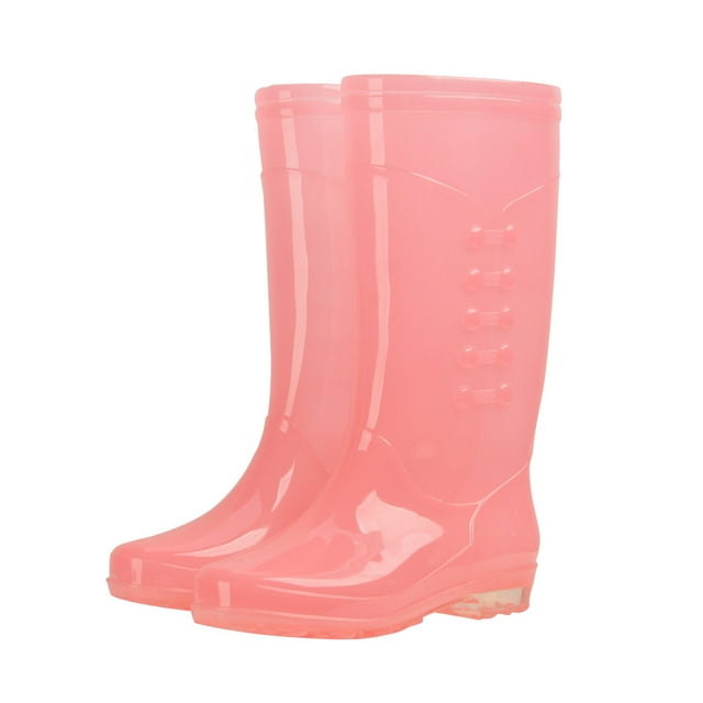 1 par de zapatos de lluvia para mujer, botas de lluvia impermeables para exteriores, zapatos de lluvia antideslizantes