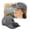 Dark Grey, variant on Solar Rechargeable Peak Cap Hat with Fans Solar Power Solars USB Rechargeable Baseball with 3-Speed Quiet Fan, Free Running Hiking Fishing