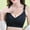 Black, variant on SBYOJLPB Butterfly Back Underwear without Steel Ring and Mark Large Vest Bra (Purple)