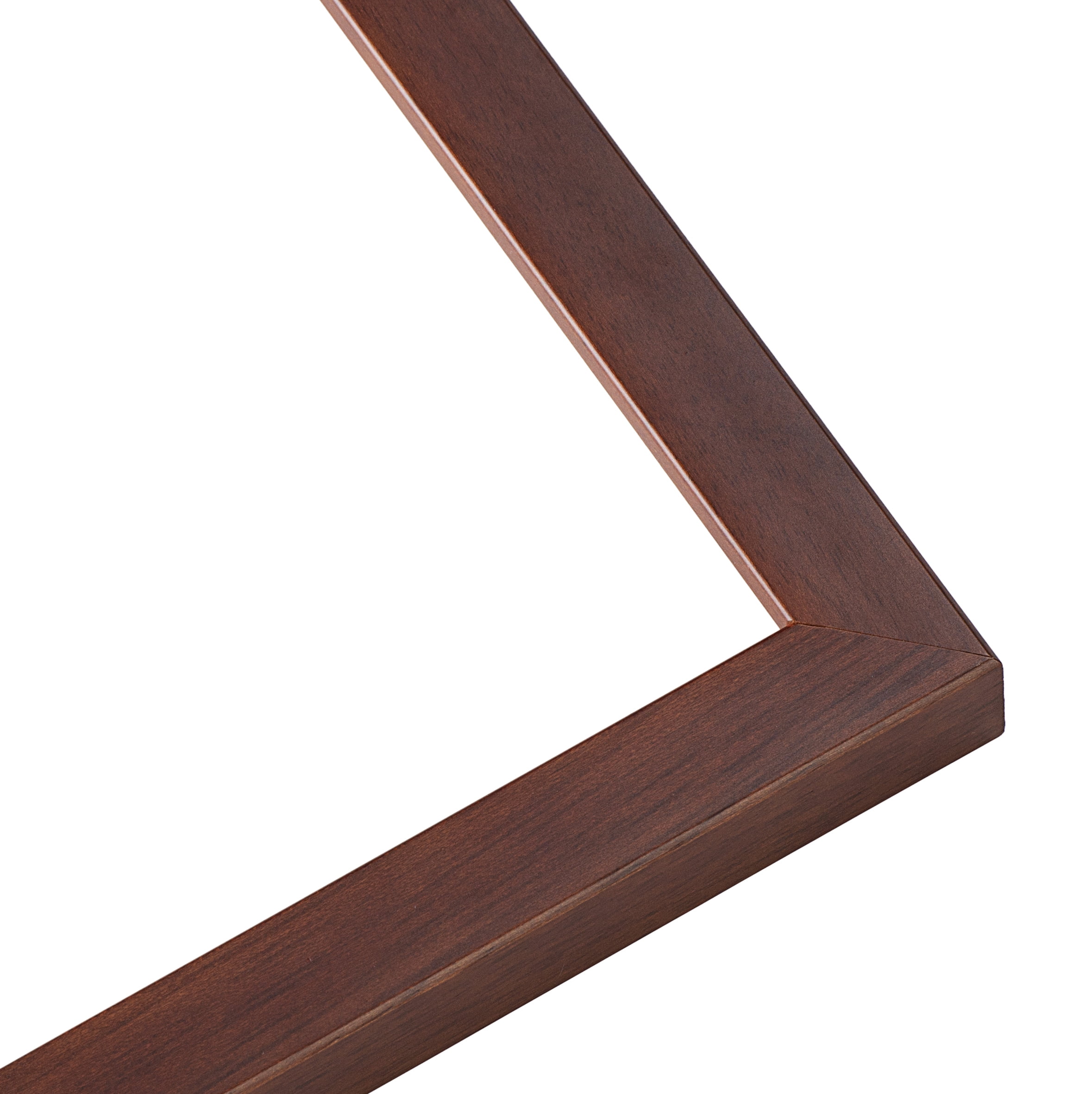 16x20 Frame Walnut With White Picture Mat For 16x20 Photo - Walnut 18x24 Frame To Display Print or