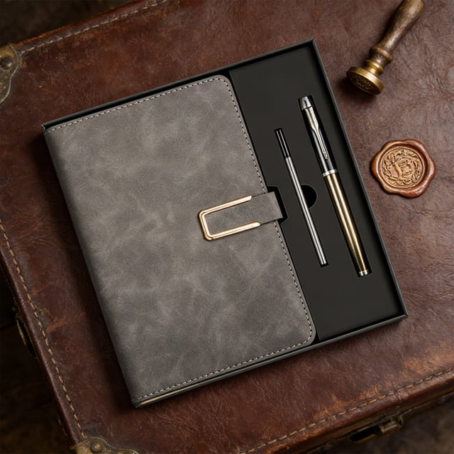 Notebook Meeting Record Book Simplified Business Office Thickened Notebook Journal For Work
