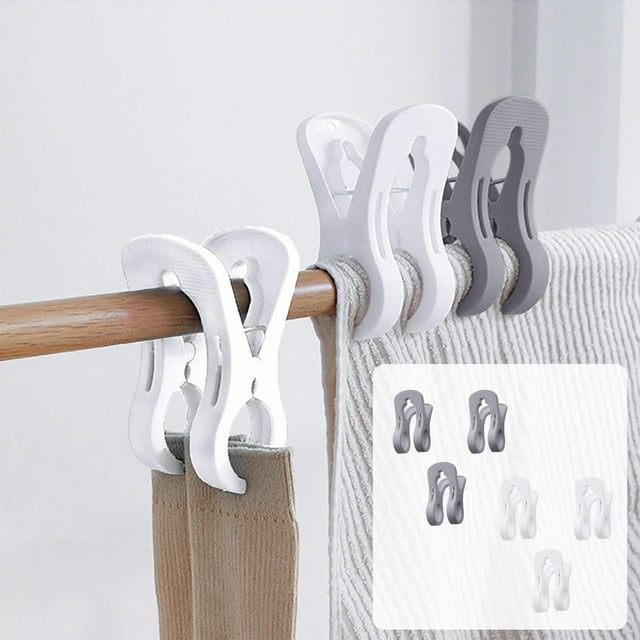 Oefntac Beach Towel Clip Large Beach Towel Clip 3 Piece Set Towel Rack Clip Clothes Pool Boats Large Windproof Plastic Clip Bathroom Towel Clip Quilt Clip Clothes Hooks