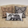 thumbnail image 2 of Your Lifestyle by Donna Sharp Timber Mountains Decorative Throw Pillow, 2 of 7