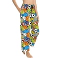 thumbnail image 3 of Kdxio Women's Comfy Stretch Various BallsPrint Drawstring Pajama Pants-Medium, 3 of 9
