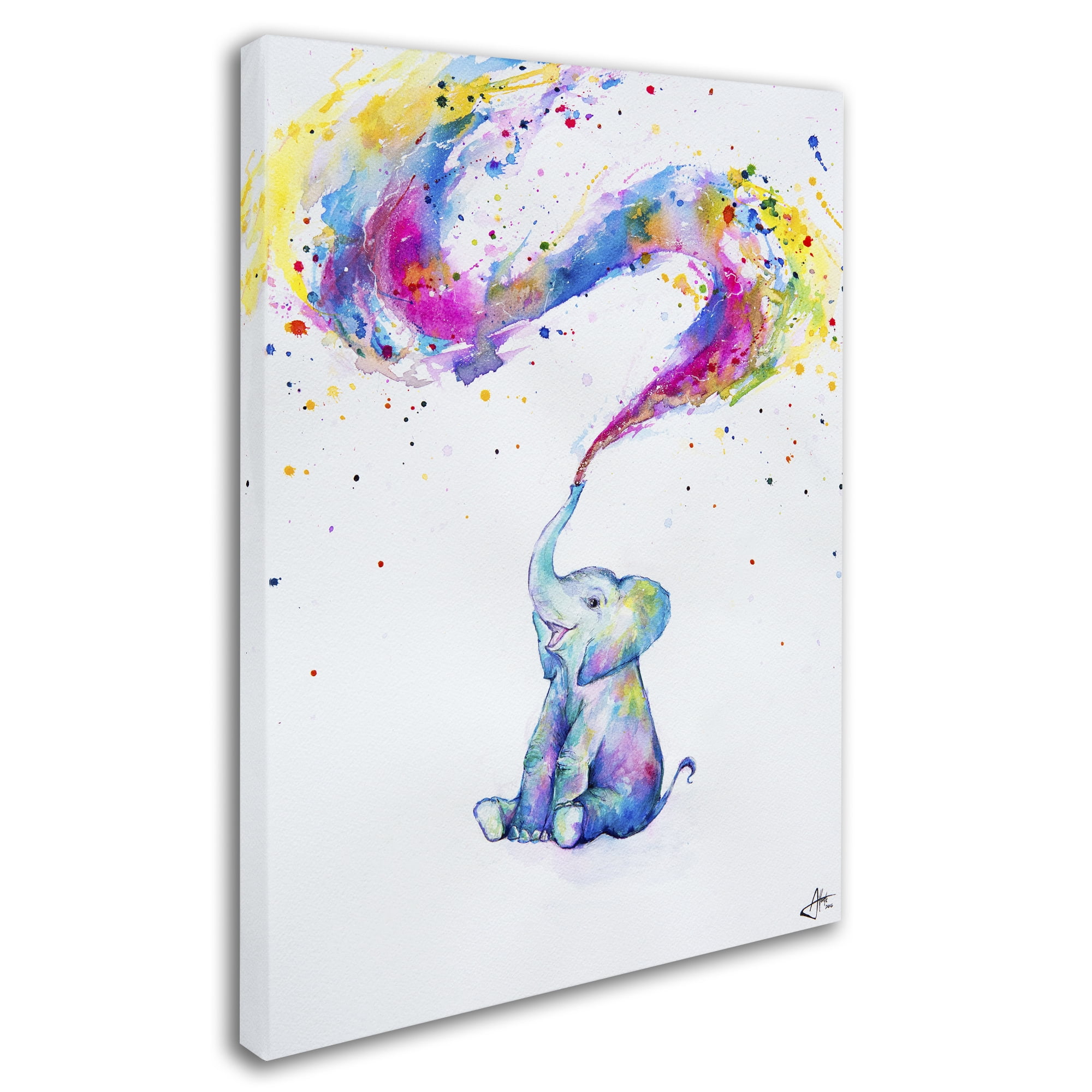 Trademark Fine Art 'Spring' Canvas Art by Marc Allante