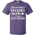 thumbnail image 3 of Inktastic I'm Not Only a Grandma I'm a Great Grandma with Flowers T-Shirt, 3 of 5