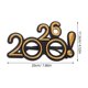 thumbnail image 2 of TABLETREANDS 5 Pares De Gafas Decorativas Para Fiesta Con 2026 Electroplate Multicolor Para Celebraciones, 2 of 8
