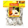 thumbnail image 2 of The Plant Stand PSNPT12LGHT Plant Stand Pot Toes Light Gray 12PK Bag, 2 of 2