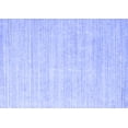 thumbnail image 1 of Ahgly Company Machine Washable Indoor Rectangle Solid Blue Modern Area Rugs, 5' x 7', 1 of 4