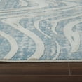 thumbnail image 6 of Rug Branch Nomad Modern Abstract Indoor Area Rug, Blue Beige - 6'x9', 6 of 7