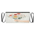 thumbnail image 7 of Yayeee Waist Apron with Pockets for Cooking Waterproof Half Server Aprons, Gray Cute Flower, 7 of 7