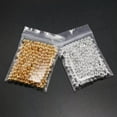 thumbnail image 5 of GKNET 30-300pcs/lot 3-6mm Round Spacer Beads Smooth Ball End Beads for DIY-KC Gold-5mm X 100Pcs, 5 of 6