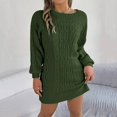 thumbnail image 1 of MKLEKYY Pulls pour Hommes Automne Femmes Automne et Hiver Manches Longues Pull-Over Tricoté Surdimensionné Robes, 1 of 1