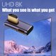 thumbnail image 2 of Adaptador HD de 8K y 60 Hz Adaptador divisor convertidor de 48 Gbps compatible con HDMI para MacBook FLhrweasw  Nuevo, 2 of 6