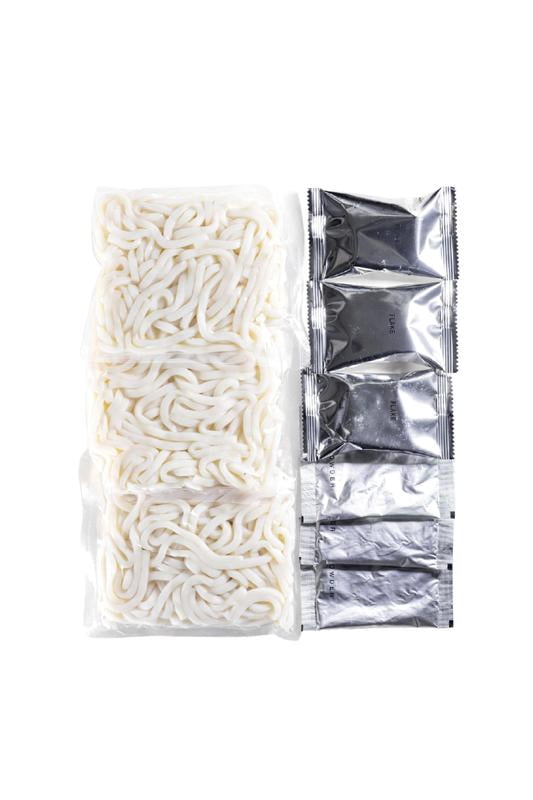 Korean Bros Kimchi Udong (657g) - Spicy Korean Stir-Fry Noodles, 3
