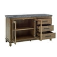 thumbnail image 2 of Steve Silver Modern Farmhouse Grayson Marble Top Sideboard, Driftwood, 2 of 7