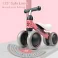thumbnail image 5 of Wdmiya Pink Baby Balance Bike for 1 Year Old Girls Gifts, 10 to 36 Months Kids Toddler Best First Birthday Gift, No Pedal Riding Toy Baby Walker Infant Bike, 5 of 7