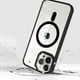 thumbnail image 4 of Funda TEKKU ClrColor para iPhone 15 PLUS Transp Negro compatible con MagSafe, 4 of 5