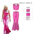 thumbnail image 3 of Nueva película disfraz de Barbie para mujeres niñas Ken Ryan Gosling ropa de Cosplay Top pantalones uniforme disfraces de fiesta de Carnaval de Halloween, 3 of 5