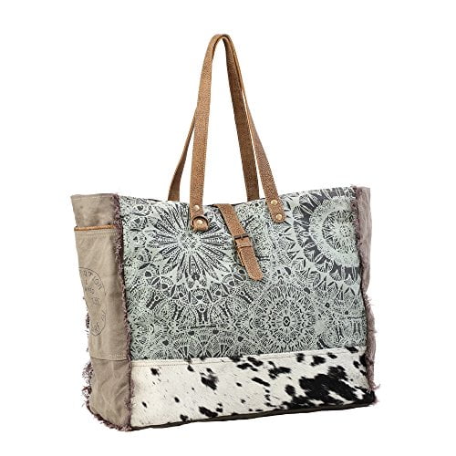 Upcycled Canvas & Leather Tassen & portemonnees Bagage & Reizen Weekendtassen Myra Bag Popping Pink X-Large Weekender Bag 2805 