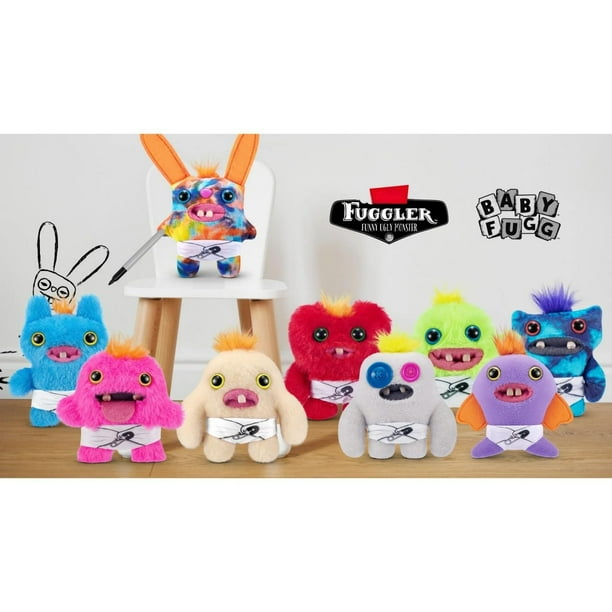 HIXOWIA Fuggler Funny Ugly Monster Baby Fugg, 3.5