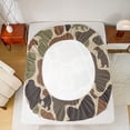 thumbnail image 5 of Castle Fairy Animal Bear Queen Sheet Sets,Abstract Geometric Camouflage Bed Set, 5 of 7
