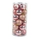 thumbnail image 5 of 24 adornos de bolas navideñas, bolas colgantes, adornos navideños para decoración oro rosa, 5 of 9