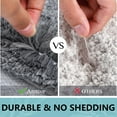 thumbnail image 5 of Bathroom Rug Mat, Extra Soft and Absorbent Microfiber Bath Rugs, Bath Mats for Bathroom Non Slip, Thick Durable Absorbent Bath Rugs, Machine Wash Dry for Bathtub and Shower Floor, 20x32 Grey, 5 of 8