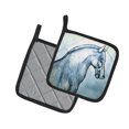 thumbnail image 2 of Carolines Treasures MW1342PTHD Noble Cheval Paire de Porte-Pots, 2 of 3