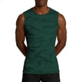 thumbnail image 5 of Sleeveless Shirts for Men Quick Dry Camo Tank Tops Casual Summer Relaxed Fit Muscle Tank Top Lounge Athletic Shirts Cool Tops, XL, 5 of 5