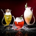 thumbnail image 3 of 300ml Household Creative Wine Glass Transparent Eco-friendly Heat-Resistance Cocktail Wine Glass Party Reception Beer Drink Juice Glass, 3 of 5