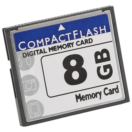 Image of 8GB Compact Flash Memory Card(White&Blue)