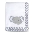 thumbnail image 5 of Baby Essentials 40"L x 30"W Satin Trim Fleece Baby Throw Blanket with Matching Hanging Door Décor Pillow for Newborns, Infants and Toddler in Thank Heaven for Little Ones, 5 of 5