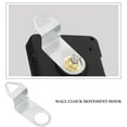 thumbnail image 3 of KAKOWELY Clock Replacement Parts Silver Hook Shape 4Pcs 2.4X0.8X0.8In, 3 of 8