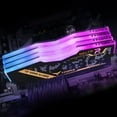 thumbnail image 3 of TEAMGROUP Delta RGB DDR4 8GB 16GB 32GB 3000 3200 3600MHz Desktop Gaming Memory Module Ram White/Black/TUF 3600MHZ 8GX1 BLACK, 3 of 5