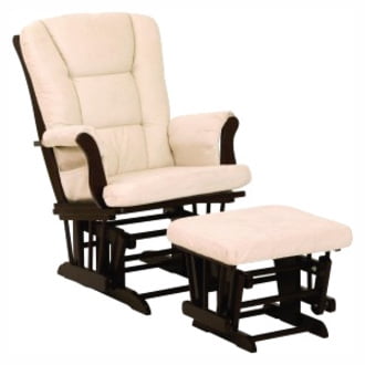 StorkCraft Tuscany Glider and Ottoman