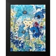 thumbnail image 2 of OToole, Tim 15x18 Black Modern Framed Museum Art Print Titled - Garden Blues II, 2 of 5