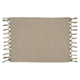 thumbnail image 3 of Fennco Styles Contemporary Knotted Tassel 100% Cotton Placemats 14"W x 20"L, Set of 4 - Natural Woven Table Mats for Home Décor, Dining Room, Weddings, Holidays, Banquets and Special Occasions, 3 of 4