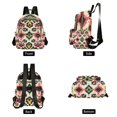 thumbnail image 2 of JIALIOU Mini Backpack Purse for Women Quilted Casual Daypack Small Travel Shoulder Bag, Colorful Aztec Pattern, 2 of 7